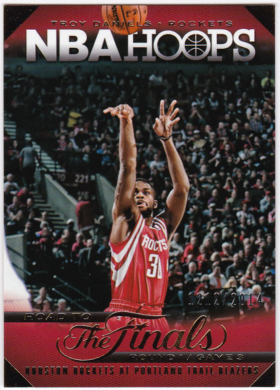 トロイ・ダニエルズ 2014/15 Panini Hoops Road to the Finals Round 1 1212/2014 Troy Daniels