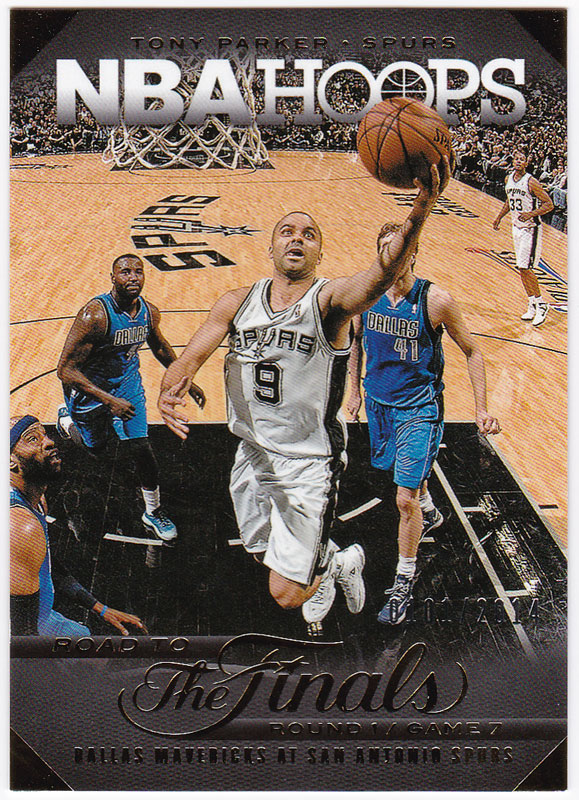 トニー・パーカー 2014/15 Panini Hoops Road to the Finals Round 1 0101/2014 Tony Parker
