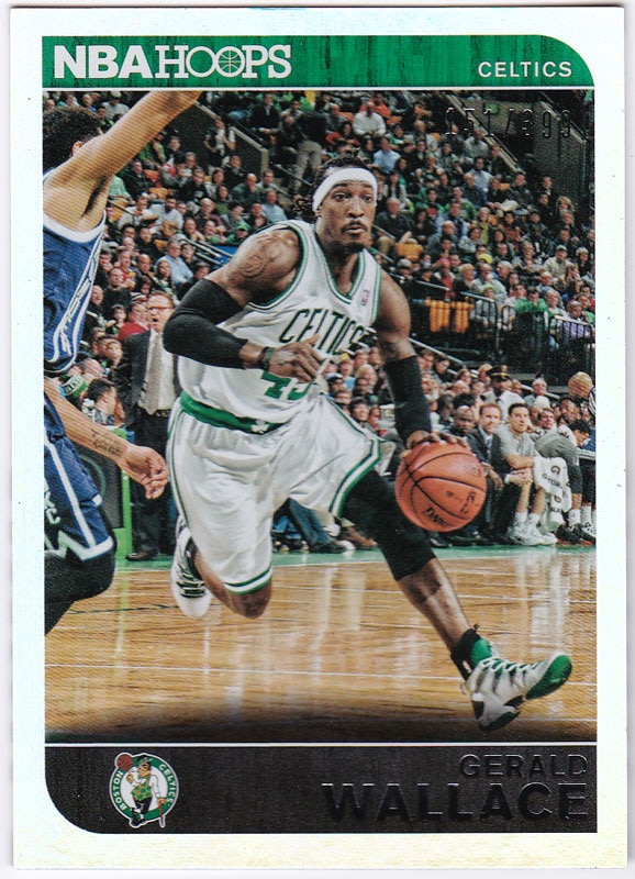 ジェラルド・ウォレス 2014/15 Panini Hoops Silver 151/399 Gerald 