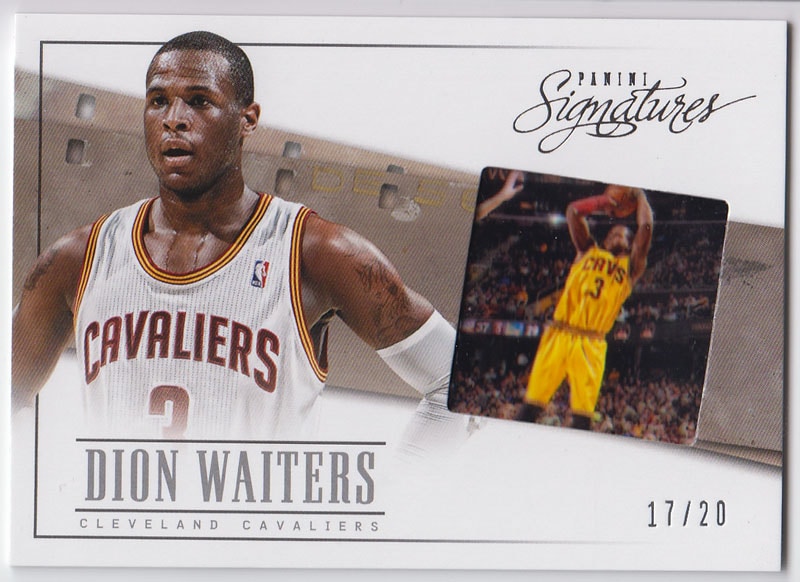 ディオン・ウェイターズ 2013/14 Panini Signatures Film Veteran Dion Waiters 17/20