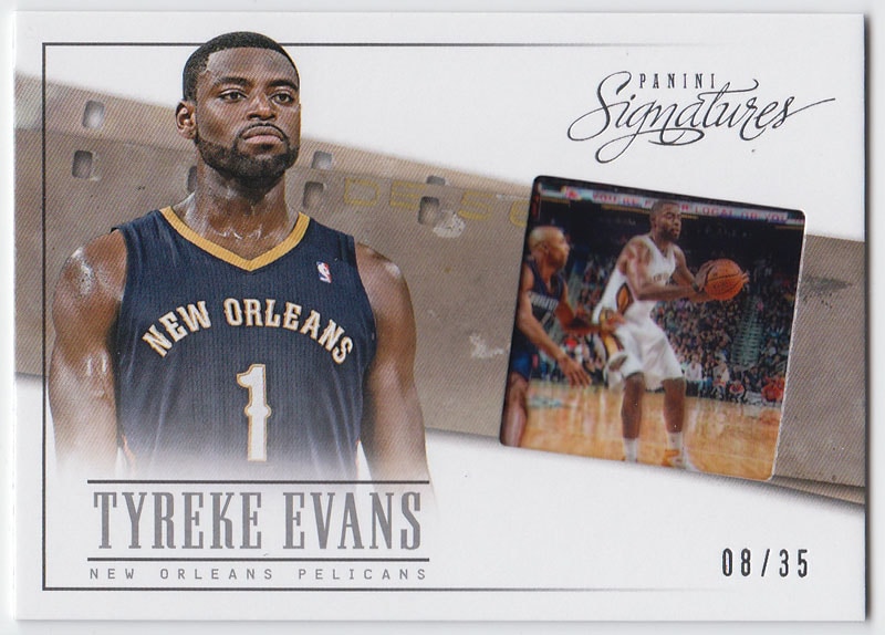タイリーク・エバンス 2013/14 Panini Signatures Film Veteran Tyreke Evans 08/35