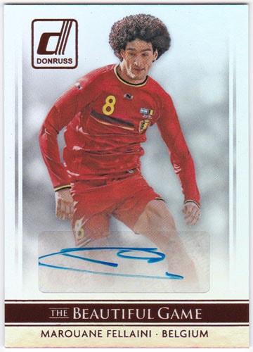 マルアン フェライニ Panini Chronicles 直筆サイン マルアン・フェライニ 2015 Panini Donruss The Beautiful Game