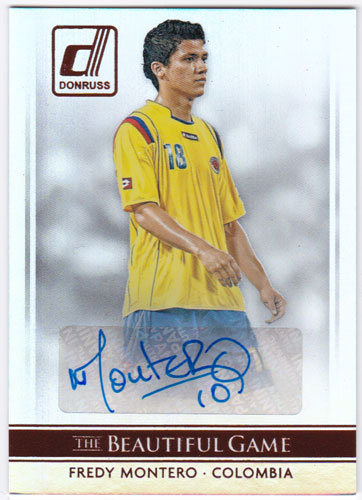 フレディ・モンテーロ 2015 Panini Donruss The Beautiful Game