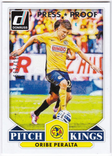 オリベ・ペラルタ 2015 Panini Donruss Pitch Kings Silver Press Proof 093/199 Oribe Peralta