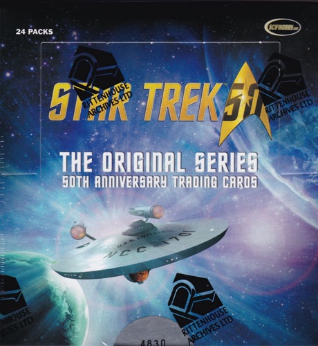 スタートレック Rittenhouse 2016 STAR TREK ：The Original Series 50th Anniversary Trading Cards 2パック単位