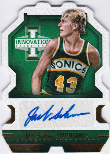 ジャック・シクマ 2013-14 Panini Innovation Top-Notch Auto Gold 02/25 Jack Sikma