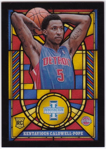 ケンタビオス・コールドウェル・ポープ 2013-14 Panini Innovation Rookie Stained Glass Gold Kentavious Caldwell-Pope
