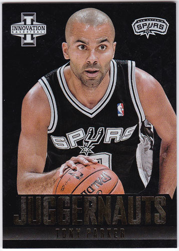 トニー・パーカー 2013-14 Panini Innovation Juggernauts Tony Parker