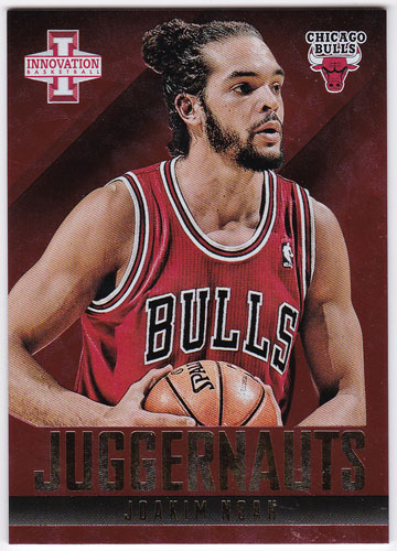 ジョアキム・ノア 2013-14 Panini Innovation Juggernauts Joakim Noah