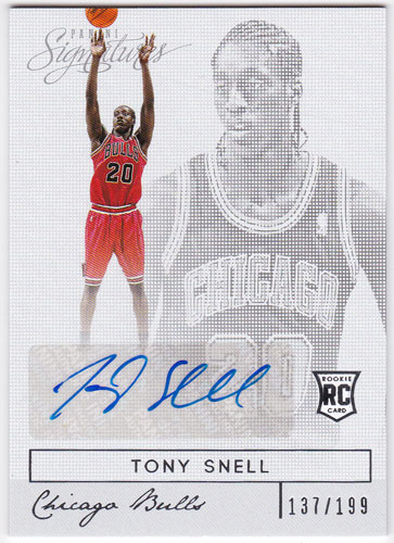 トニー・スネル 2013-14 Panini Signatures Rookie Auto 137/199 Tony Snell