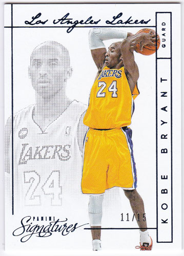 コービー・ブライアント 2013-14 Panini Signatures Chase
