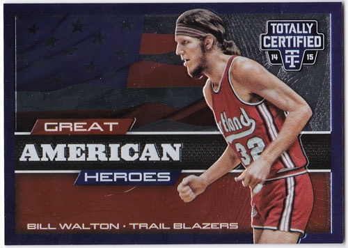 ビル・ウォルトン 2014-15 Panini Totally Certified Great American Heroes 141/299 Bill Walton