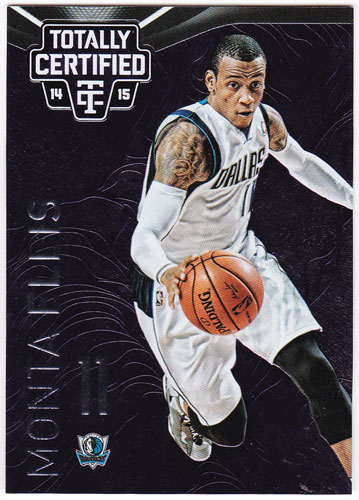 モンタ・エリス 2014-15 Panini Totally Certified Platinum Purple 07/49 Monta Ellis