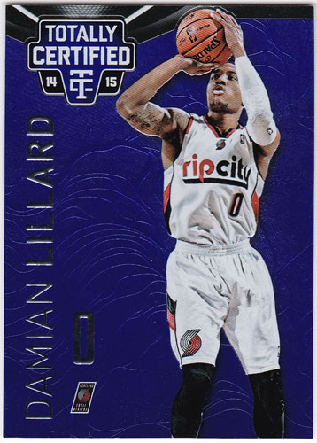 ダミアン・リラード 2014-15 Panini Totally Certified Mirror Platinum Blue 071/149 Damian Lillard