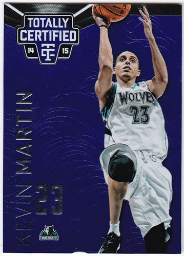 ケビン・マーティン 2014-15 Panini Totally Certified Mirror Platinum Blue 035/149 Kevin Martin