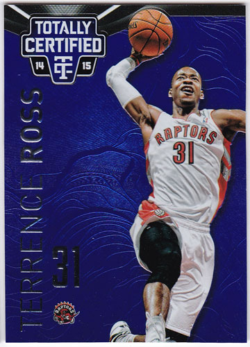 テレンス・ロス 2014-15 Panini Totally Certified Mirror Platinum Blue 128/149 Terrence Ross