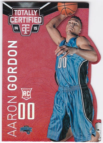 アーロン・ゴードン 2014-15 Panini Totally Certified Platinum Mirror Red Die Cuts 019/135 Aaron Gordon