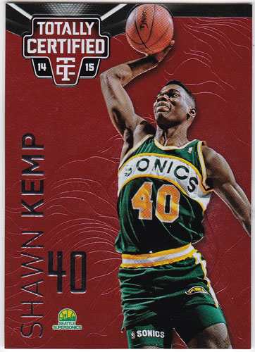 ショーン・ケンプ 2014-15 Panini Totally Certified Platinum Red 090/279 Shawn Kemp
