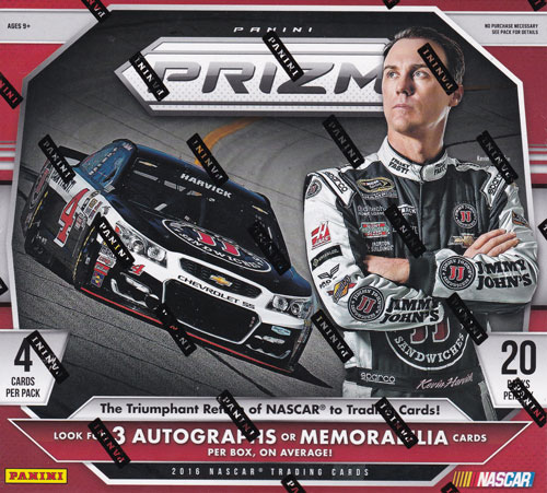レーシングカード 2016 Panini Prizm Racing 送料無料、8/5入荷！