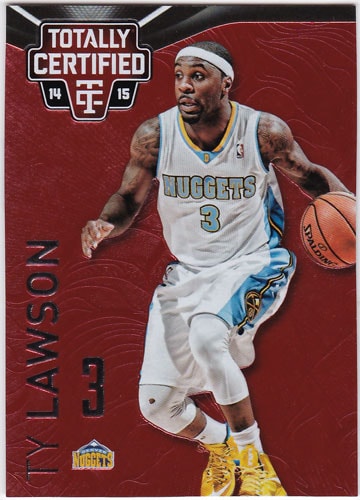 タイ・ローソン 2014-15 Panini Totally Certified Platinum Red 182/279 Ty Lawson