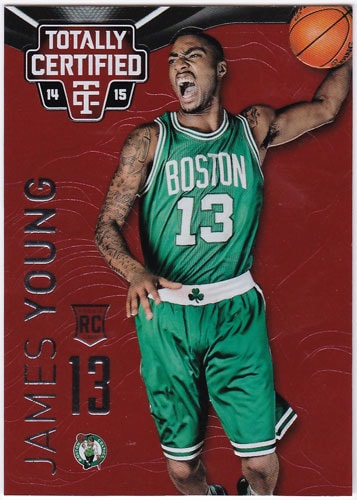 ジェームス・ヤング 2014-15 Panini Totally Certified Platinum Red 011/279 James Young