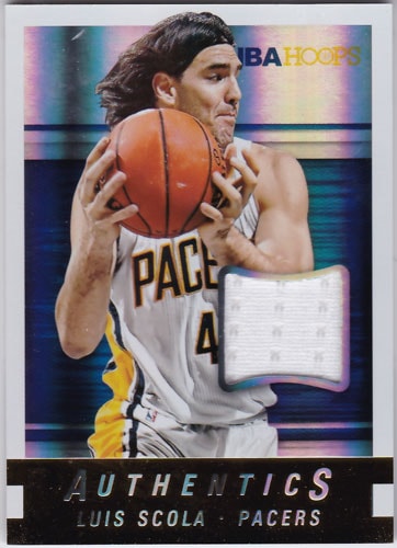 ルイス・スコラ 2014-15 Panini Hoops Authentics Jersey Luis Scola