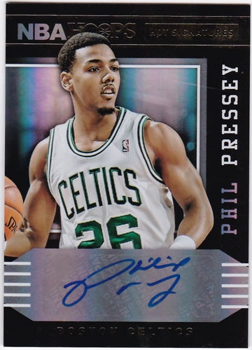 フィル・プレッシー 2014-15 Panini Hoops Hot Signatures Auto Phil Pressey