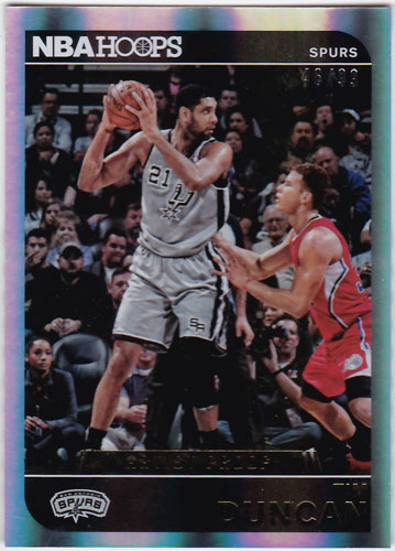 ティム・ダンカン 2014-15 Panini Hoops Artist's Proof 46/99 Tim Duncan