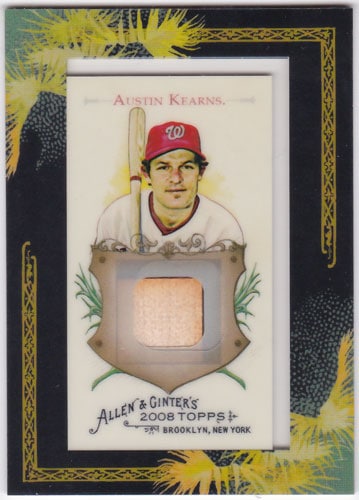 オースティン・カーンズ 2008 Topps Allen and Ginter Relics Austin Kearns