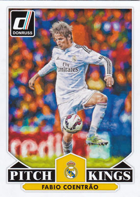 ファビオ・コエントラン 2015 Panini Donruss Soccer Pitch Kings #8 Fabio Coentrao