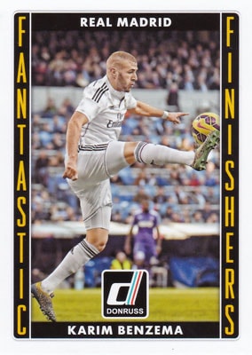 ベンゼマ Panini donruss soccer KARIM BENZEMA autograph THE BEAUTIFUL GAME