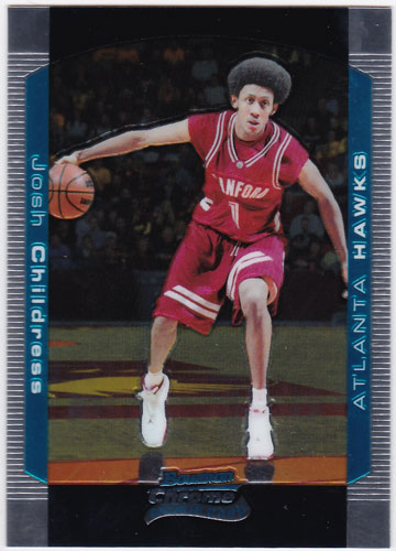 ジョシュ・チルドレス 2004-05 Bowman Chrome Rookie Card #126 Josh Childress