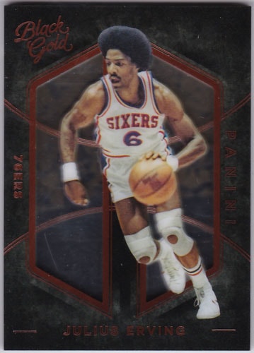 ジュリアス・アービング 2015-16 Panini Black Gold Base Bronze #21 Julius Erving