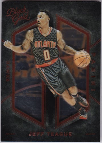 ジェフ・ティーグ 2015-16 Panini Black Gold Base Bronze #55 Jeff Teague