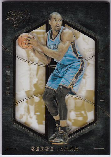 サージ・イバーカ 2015-16 Panini Black Gold Base #76 Serge Ibaka