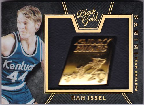 ダン・イッセル 2015-16 Panini Black Gold Team Emblems Dan Issel