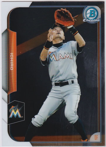 イチロー 2015 Bowman Chrome Base #153 Ichiro ｜カード