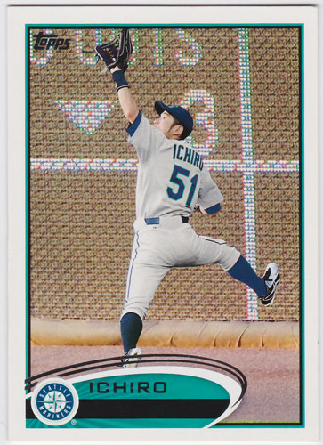 イチロー 2012 Topps Base #537 Ichiro