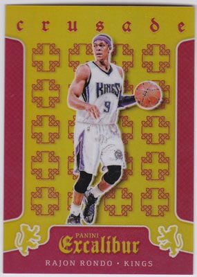 レイジョン・ロンド 2015-16 Panini Excalibur Crusade Red 031/149 Rajon Rondo