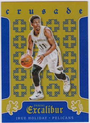 ドリュー・ホリデー 2015-16 Panini Excalibur Crusade Blue 029/199Jrue Holiday