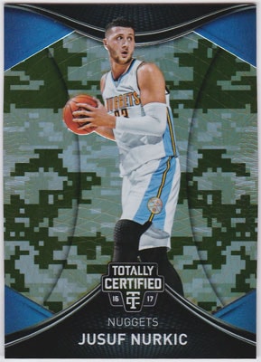 ユスフ・ヌルキッチ 2016-17 Panini Totally Certified Camo 05/25 Jusuf Nurkic