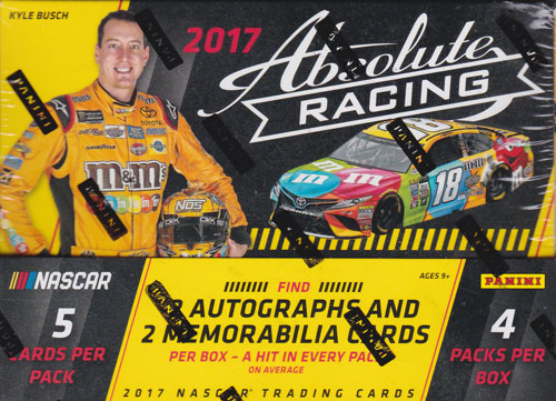 レーシングカード 2017 Panini Absolute Racing 10/18入荷！
