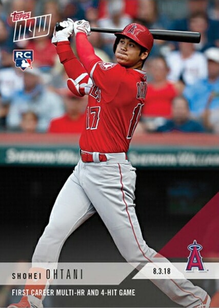 大谷翔平 #553 1試合2ホームラン含む4安打記念 カード - Shohei Ohtani
