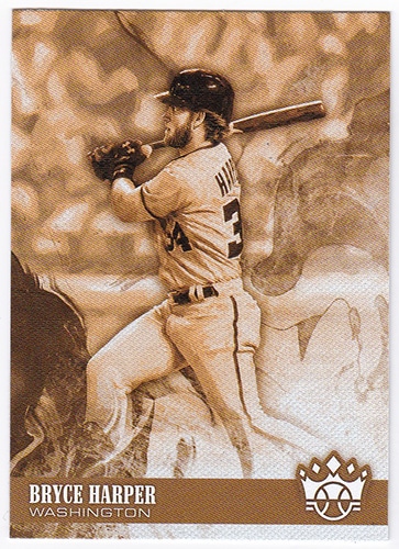 ブライス・ハーパー 2018 Panini Diamond Kings Baseball Sepia Variations #78 Bryce Harper