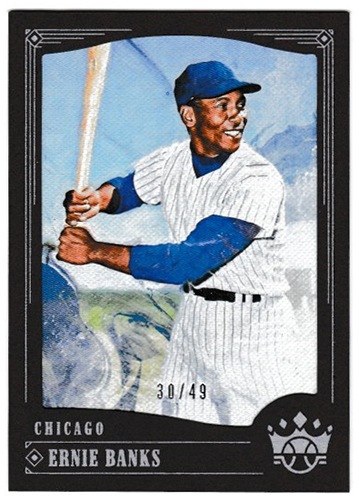 アーニー・バンクス 2018 Panini Diamond Kings Baseball Brown Frame #25 30/49 Ernie Banks