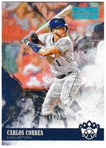 カルロス・コレア 2018 Panini Diamond Kings Baseball Blue Artist Proof #59 08/25 Carlos Correa