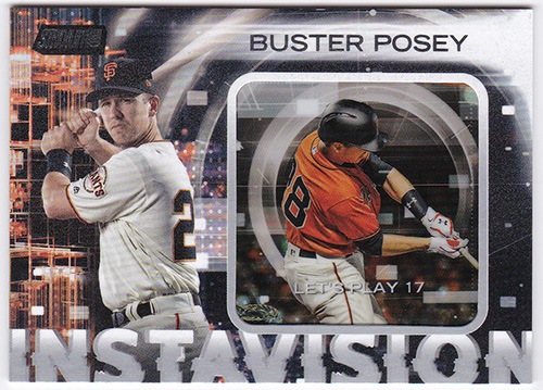 バスター・ポージー MLB 2018 Topps Stadium Club Instavision #I-BP Buster Posey