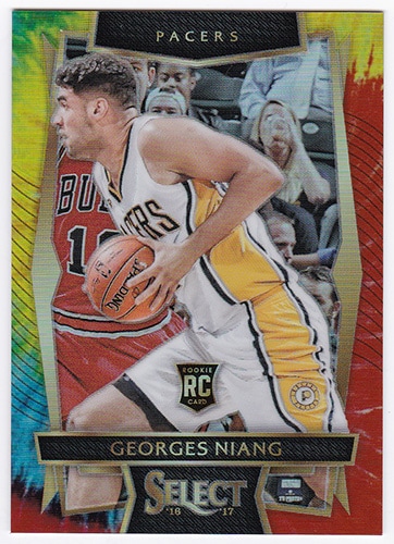 ジョージス・ニアング NBA 2016-17 Panini Select Tie-Dye Prizm #235 10/25 Georges Niang
