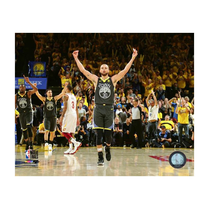 ステフィン・カリー 2018 NBA ファイナル ゲーム 2 8x10 フォト ゴールデンステート・ウォリアーズ フォトファイル