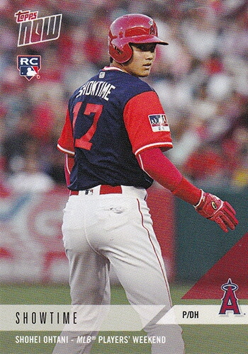大谷翔平 2018 ANGELS TOPPS NOW MLB PLAYERS WEEKEND 5-CARD TEAM SET カードセット （5枚入り） - Shohei Ohtani MLB Topps Now Card 10/1入荷